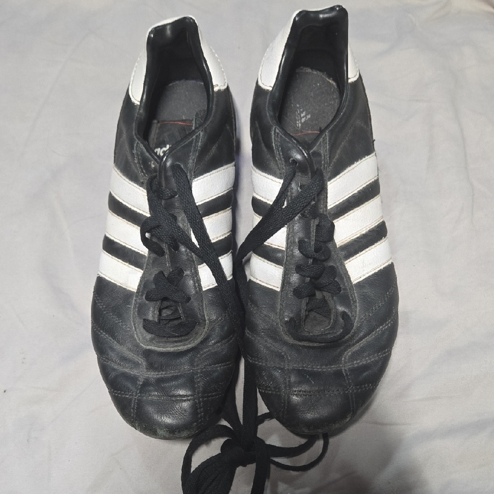 Adidas Black and White Men's Metal Cleats Baseball